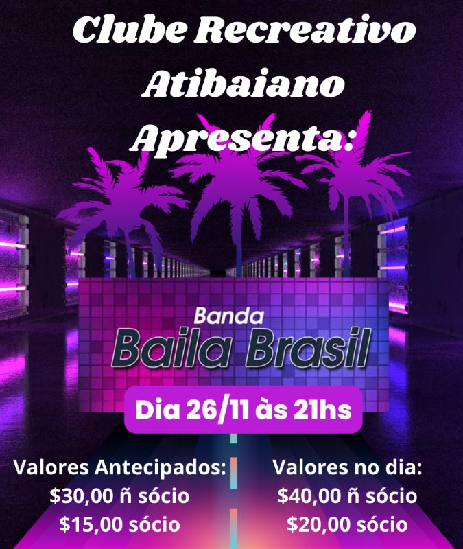Baile Banda Baila Brasil em Atibaia